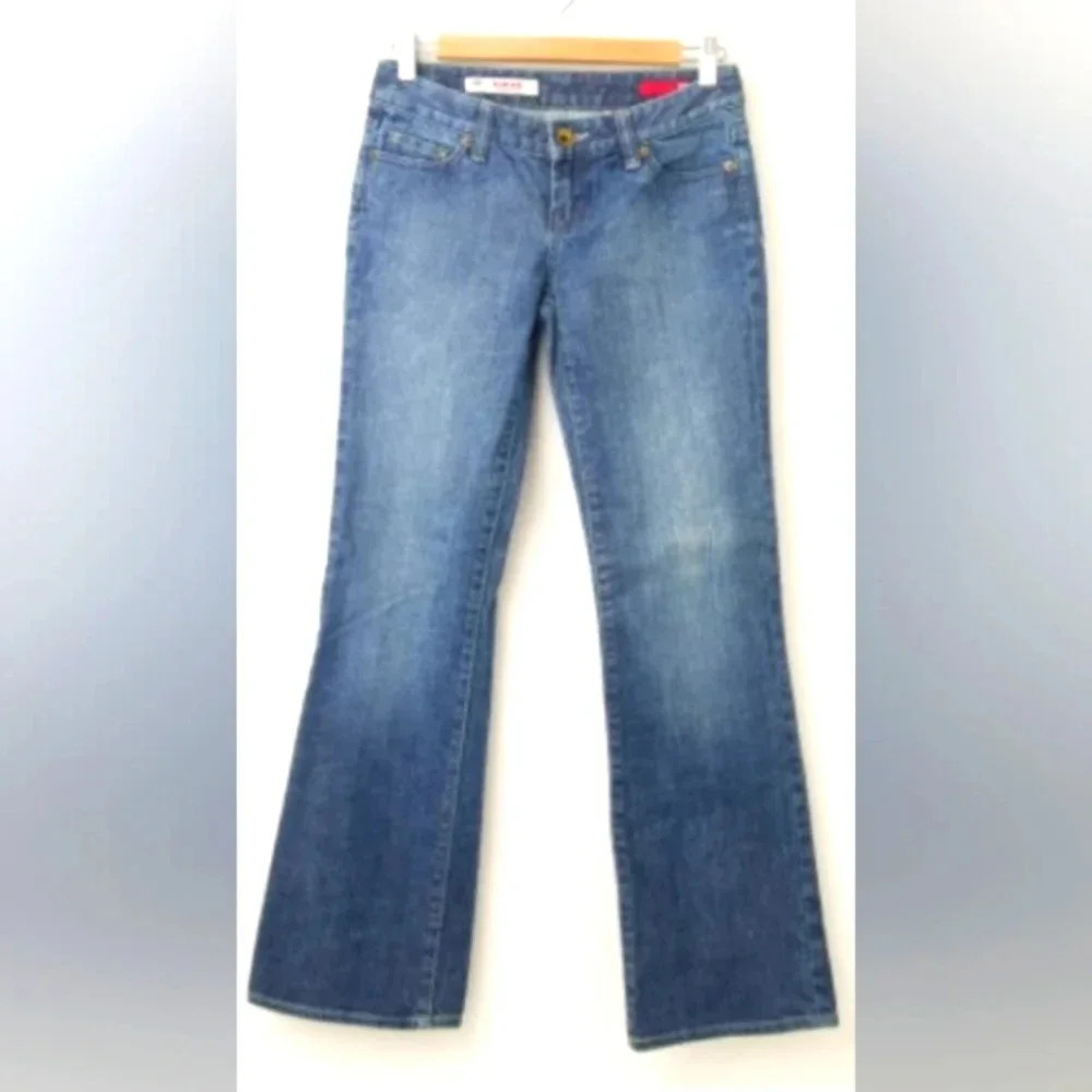 Vintage Express X2 Slim W10 Low Rise Boot cut Jeans sz 2Long